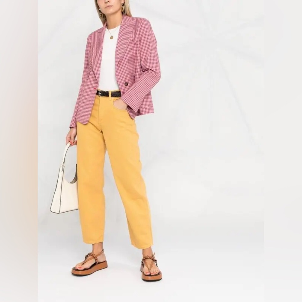 Boyish Timmy Cotton-Lyocell Blend Jeans in Gold Rush, size 25